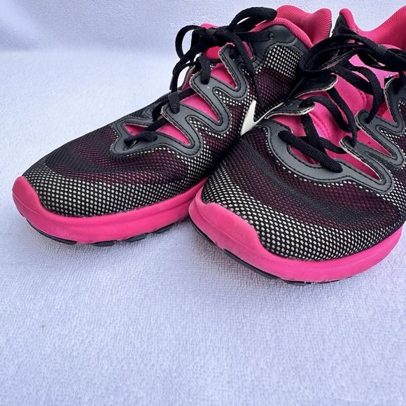 Nike Air‎ Max Fusion Training Shoes Black Pink Women's 9.5 555161-014 - Picture 5 of 11